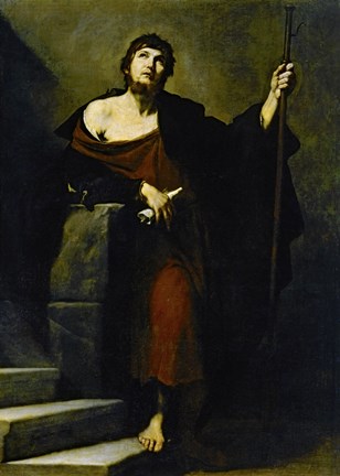 Framed Saint James the Greater Print