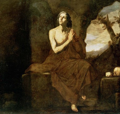 Framed Saint Mary of Egypt Print