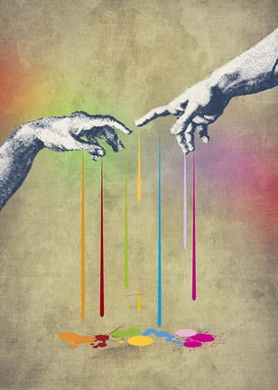 Framed But Deliver Us From Evil Print