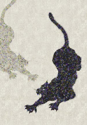 Framed Felines Print