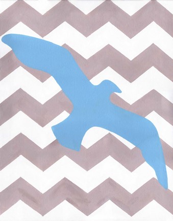 Framed Seagull Print