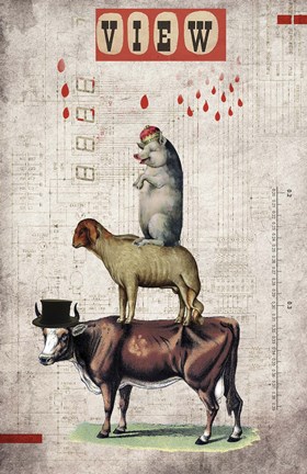 Framed Together Print