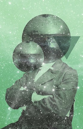 Framed Green Universe Print