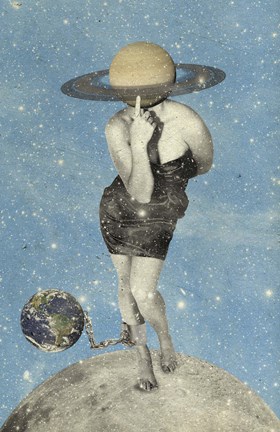 Framed Spacin' Out Print