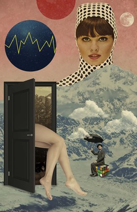 Framed Beyond The Unknown Print