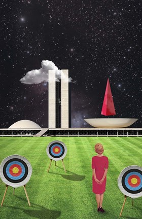 Framed Planalto Central Print