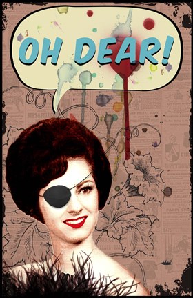 Framed Oh Dear Print