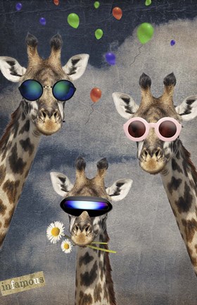 Framed Lets Take A Sellfie Print