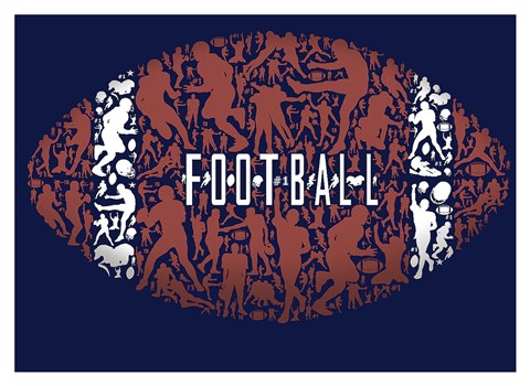 Framed Football Print