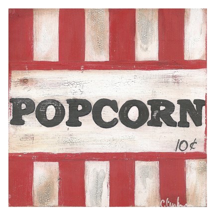 Framed Popcorn Print