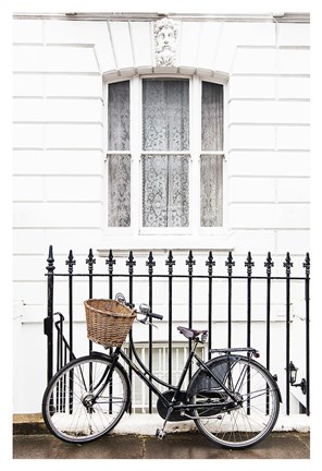 Framed London Bicycle Print