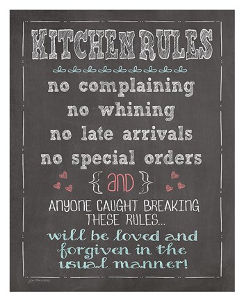 Kitchen Rules by Jo Moulton
