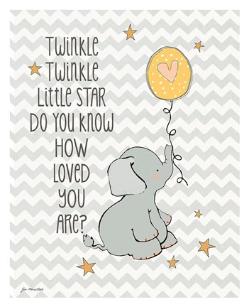 Framed Twinkle Love Print