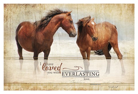 Framed Everlasting Love Print