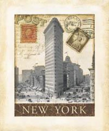 Framed Destination, New York Print