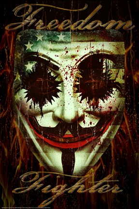 Framed Freedom Fighter Print