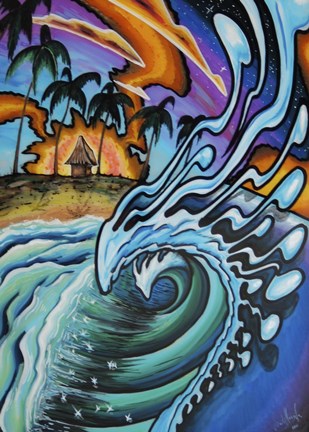 Framed Dream House Print