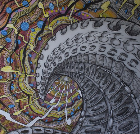 Framed Water Mechanics Print