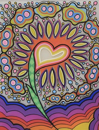 Framed Art Throb 7 Print