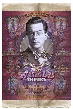 Framed Colbert Print