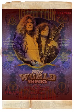 Framed Led Zeppelin Print