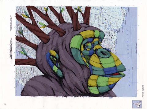 Framed New Thoughts Branching Out Print