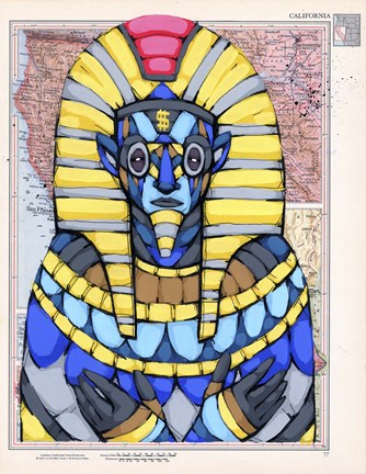 Framed American Pharaoh Print