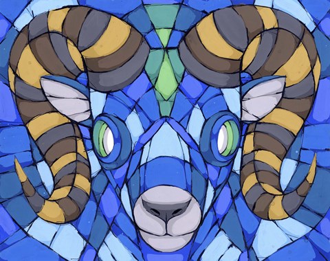 Framed Blues Run The Game Print