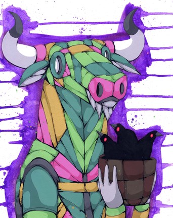 Framed Gentle Giant Print