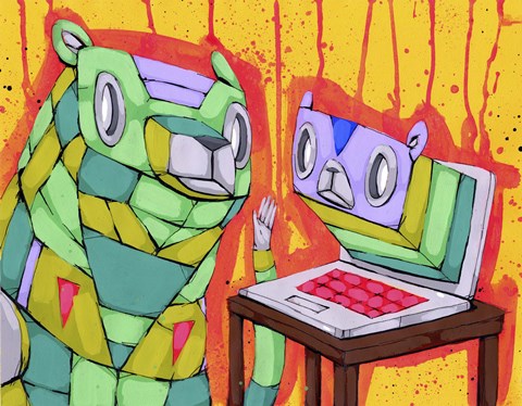 Framed Online Relationship Print