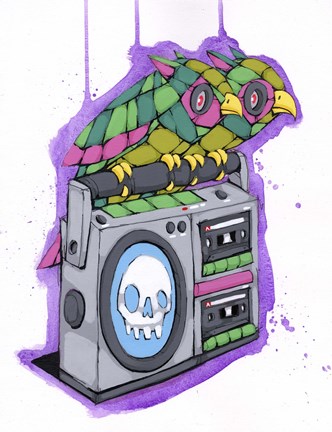 Framed Shared A Beat Print