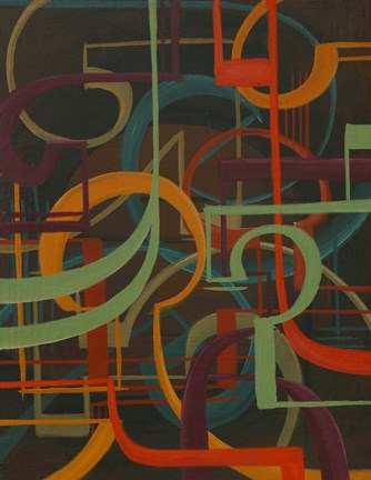 Framed Abstract 2 Print