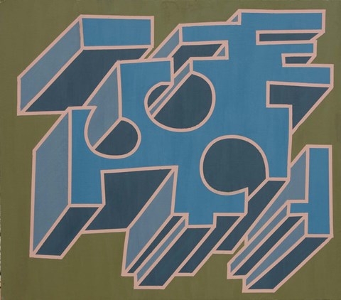 Framed Abstract 7 Print