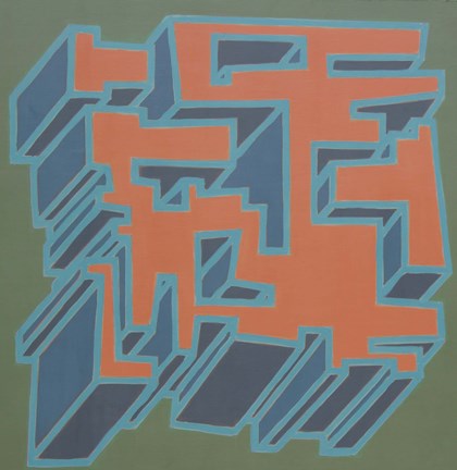 Framed Abstract 8 Print