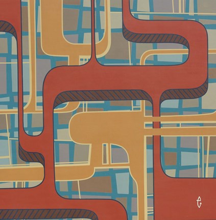 Framed Abstract 15 Print