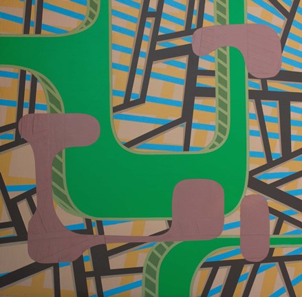 Framed Lines Project 55 Print