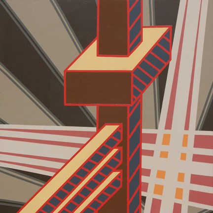 Framed Lines Project 63 Print