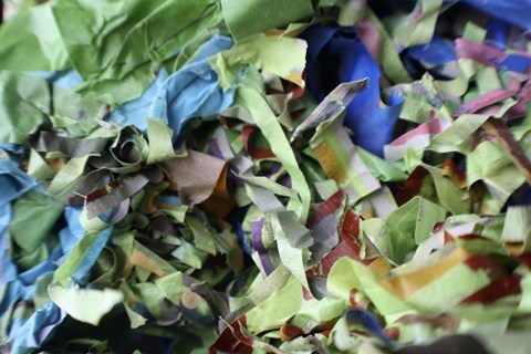 Framed Color Cups &amp; Tape 44 Print