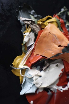 Framed Color Cups &amp; Tape 73 Print