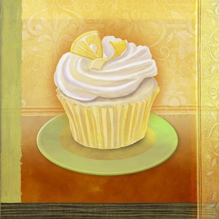 Framed Lemon Chiffon Print