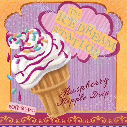 Framed Dream Cone II Print