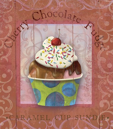 Framed Parlor Ice Cream IV Print