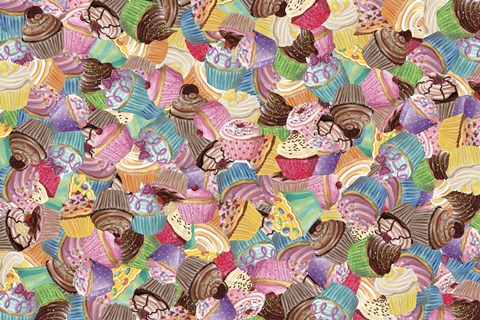 Framed Cupcake Mania Print