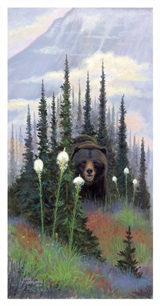 Framed Bear Grass Print