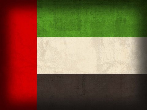 Framed United Arab Emirates Print