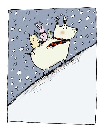 Framed Kind Dog Print