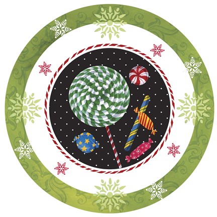 Framed Sweet Christmas III Print