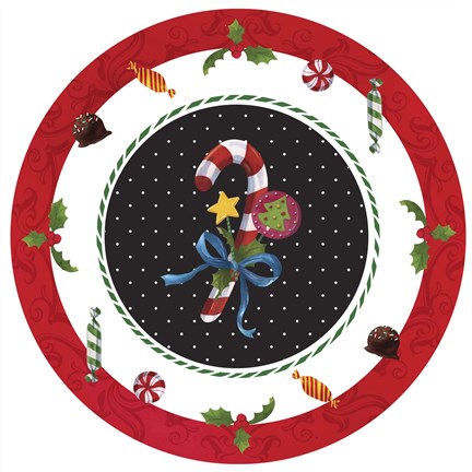 Framed Sweet Christmas IV Print