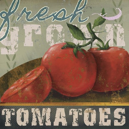 Framed Farm Fresh II Print