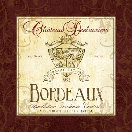 Framed Bordeaux Print